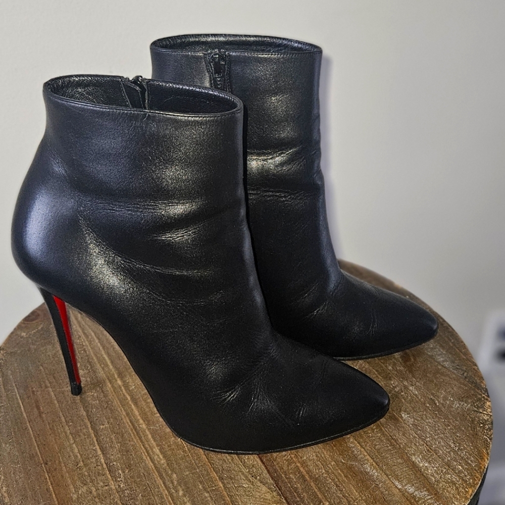 So Kate Booty100 mm Low boots - Calf leather - Black Size 40 (10)